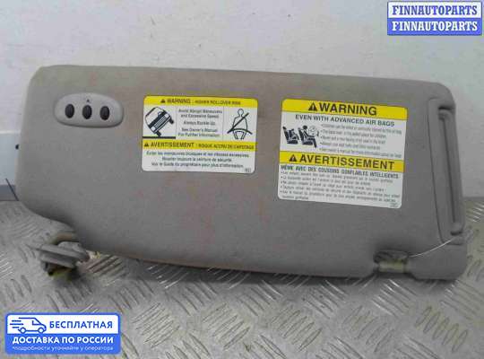 Козырек солнцезащитный на Subaru Tribeca