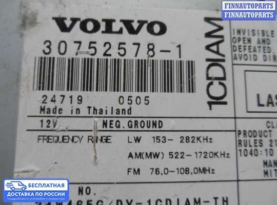 Магнитола на Volvo S40 II | V50 (MS)