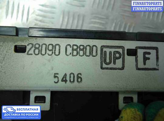 Дисплей бортового компьютера на Nissan Murano I (Z50)