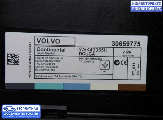 ЭБУ прочее на Volvo S60 II | V60 (P3)