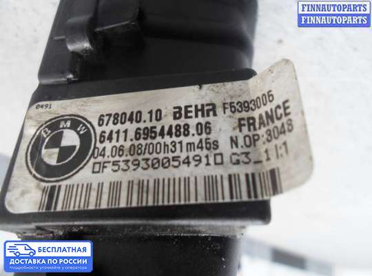 Радиатор отопителя (печки) на BMW X5 (E70)