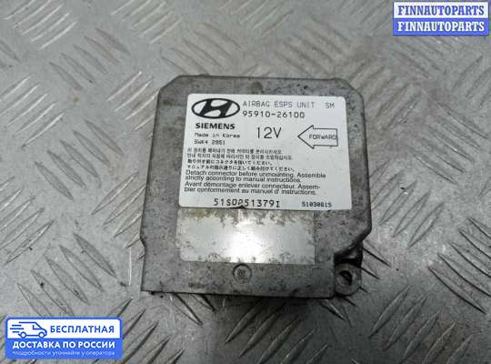 ЭБУ AIRBAG (электронный блок управления подушками безопасности) на Hyundai Santa Fe I (SM, Classic +ТАГАЗ)