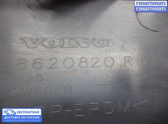 Планка под фары (ресничка) на Volvo XC90