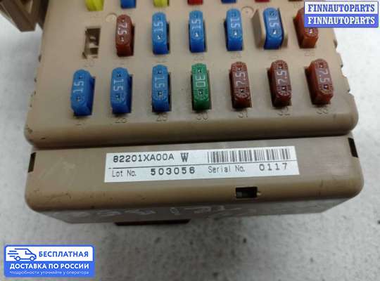 Блок предохранителей на Subaru Tribeca