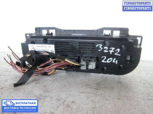 Блок управления печкой на Mercedes-Benz C (W204)