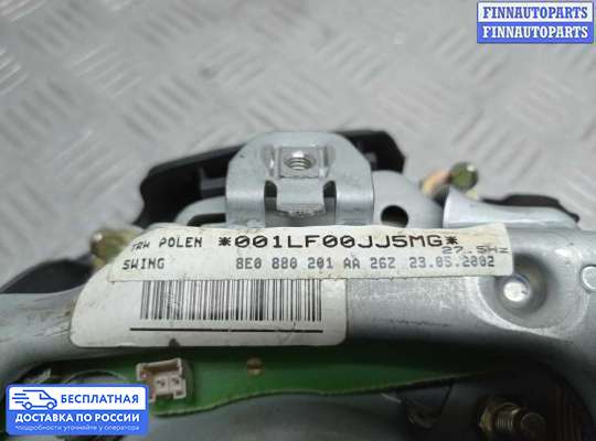Подушка безопасности водителя (AirBag) на Audi A6 (C5)