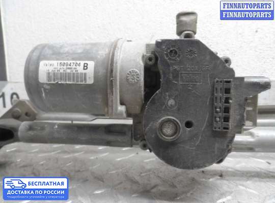 Трапеция дворников (стеклоочистителя) на Chevrolet Trailblazer I (GMT800)