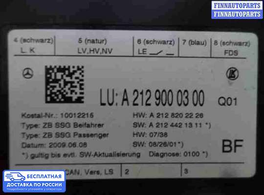 ЭБУ прочее на Mercedes-Benz C (W204)