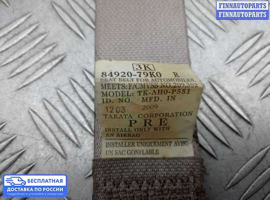 Ремень безопасности на Suzuki Grand Vitara II (JB, TD54)