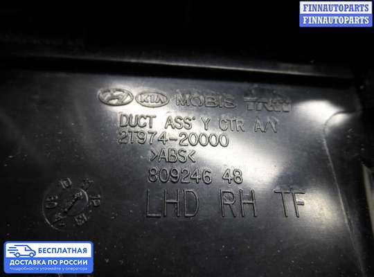 Дефлектор обдува салона на Kia Optima III (TF)