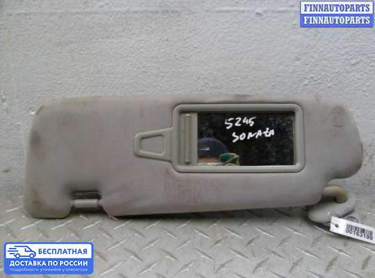 Козырек солнцезащитный на Hyundai Sonata VI (YF)