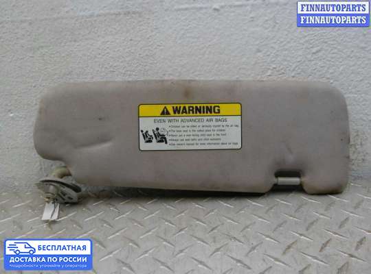Козырек солнцезащитный на Hyundai Sonata VI (YF)