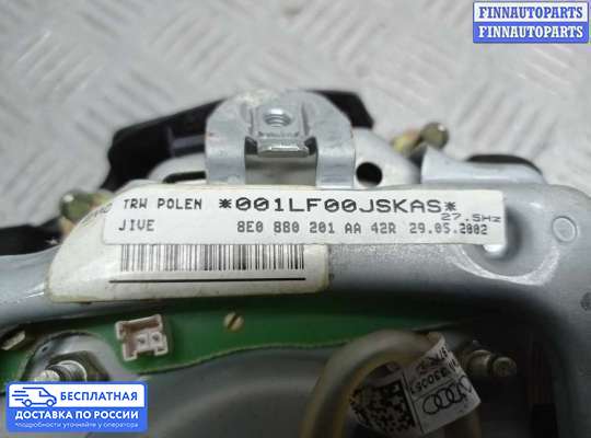 Подушка безопасности водителя (AirBag) на Audi A6 (C5)