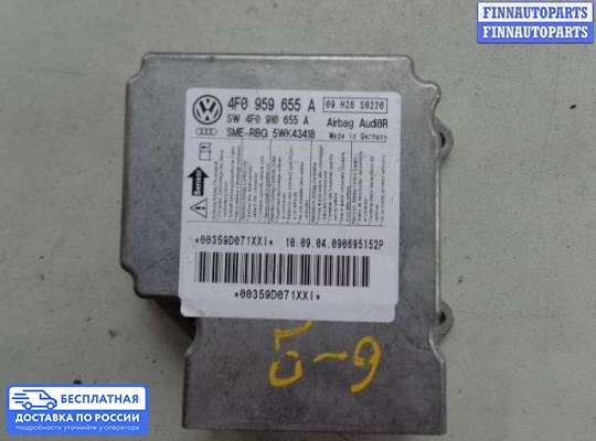 ЭБУ AIRBAG (электронный блок управления подушками безопасности) на Audi A6 (C6)