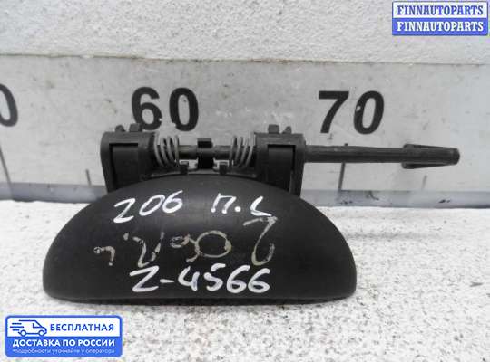 Ручка двери наружная на Peugeot 206