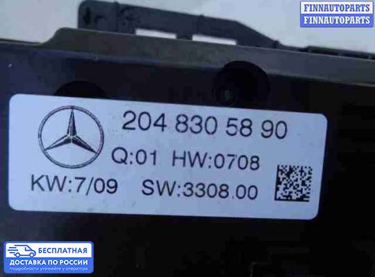 Блок управления печкой на Mercedes-Benz C (W204)