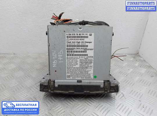 Магнитола на Mercedes-Benz C (W204)