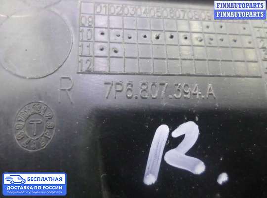 Кронштейн бампера на Volkswagen Touareg II (7P)