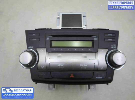 Магнитола на Toyota Highlander II (XU40)