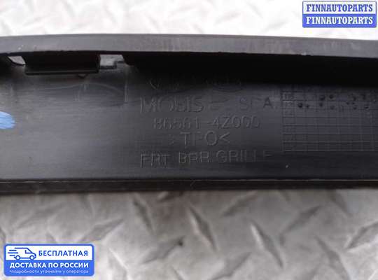 Решетка (заглушка) бампера на Hyundai Santa Fe III (DM, NC)