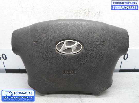 Подушка безопасности водителя (AirBag) на Hyundai Santa Fe II (CM)