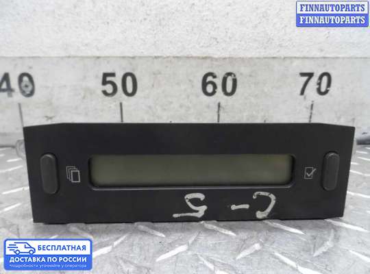 Дисплей бортового компьютера на Citroen C5 I