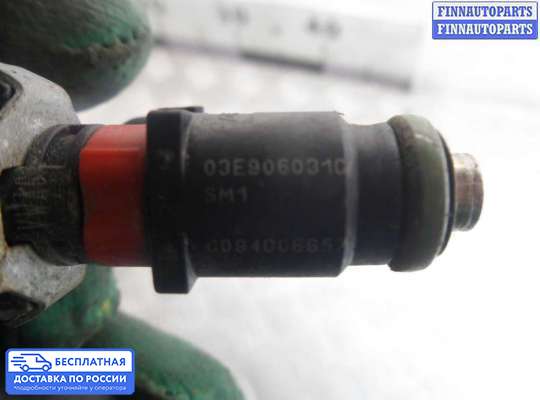 Рампа (рейка) топливная на Skoda Fabia II (5J)