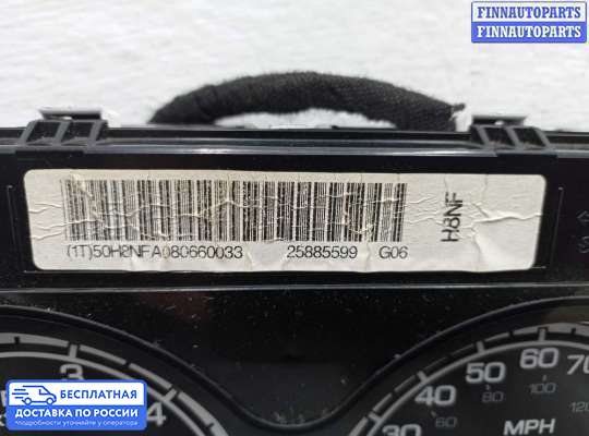 Щиток приборов на Chevrolet Tahoe (GMT900)