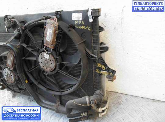 Радиатор масляный на Volkswagen Touareg I (7L)