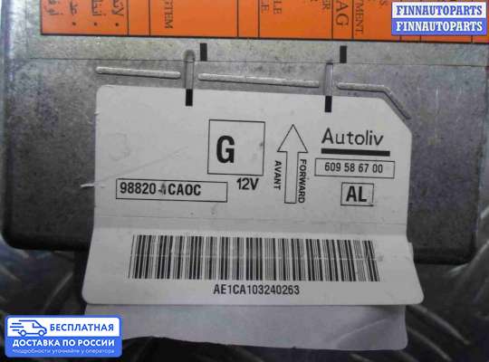 ЭБУ AIRBAG (электронный блок управления подушками безопасности) на Infiniti FX II / QX70 (S51)