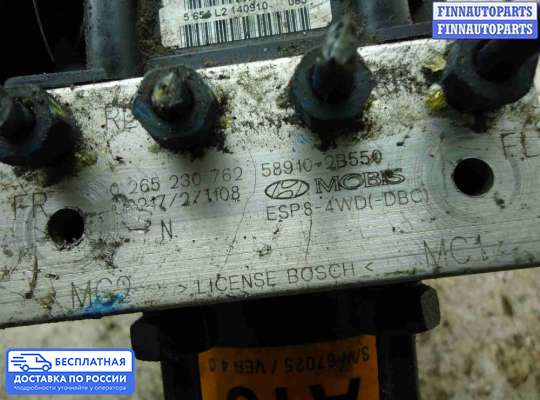 Блок ABS на Hyundai Santa Fe II (CM)