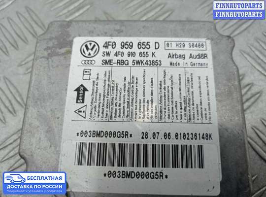 ЭБУ AIRBAG (электронный блок управления подушками безопасности) на Audi A6 (C6)
