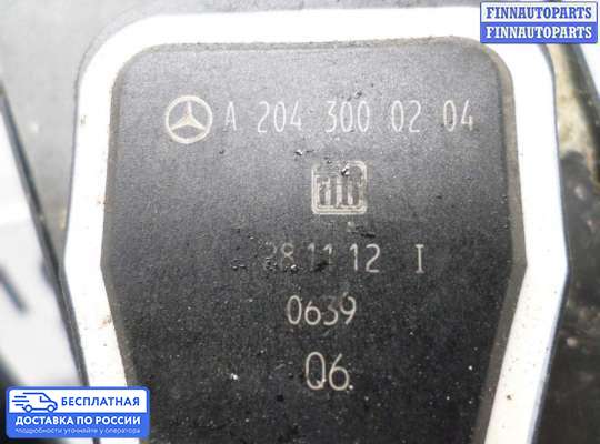 Педальный узел (педаль) на Mercedes-Benz C (W204)