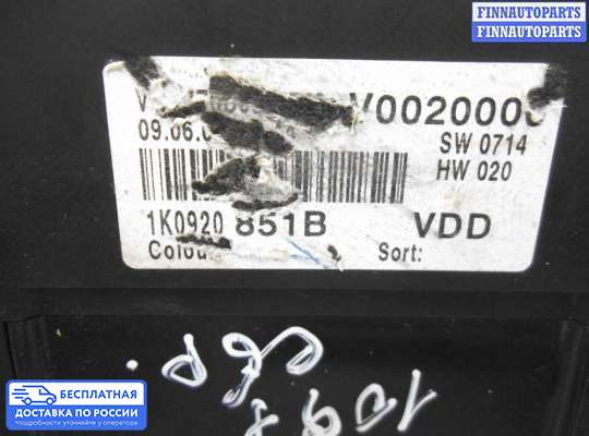 Щиток приборов на Volkswagen Golf V (1K)