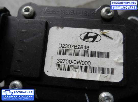 Педальный узел (педаль) на Hyundai Santa Fe II (CM)