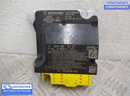 ЭБУ AIRBAG (электронный блок управления подушками безопасности) на Mercedes-Benz GLC (X253/C253)