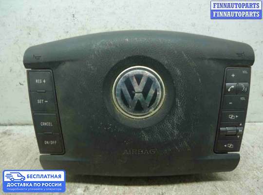 Подушка безопасности водителя (AirBag) на Volkswagen Phaeton (3D)