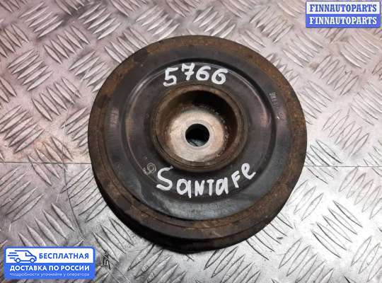 Шкив коленвала на Hyundai Santa Fe III (DM, NC)