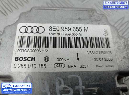 ЭБУ AIRBAG (электронный блок управления подушками безопасности) на Audi A4 (8E/8H, B7)