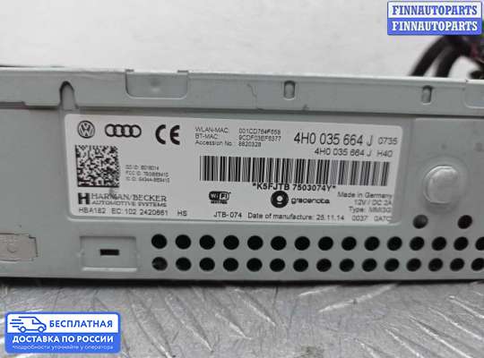 ЭБУ прочее на Audi A8 (D4, 4H)