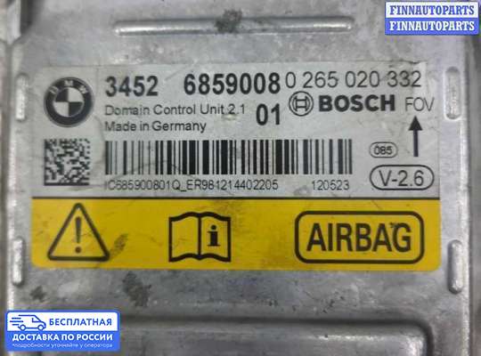 ЭБУ AIRBAG (электронный блок управления подушками безопасности) на BMW X3 (F25)