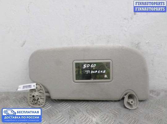 Козырек солнцезащитный на Chevrolet Trailblazer I (GMT800)