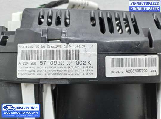 Щиток приборов на Mercedes-Benz GLK (X204)