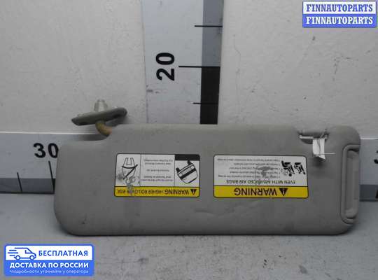 Козырек солнцезащитный на Kia Sportage III (SL)