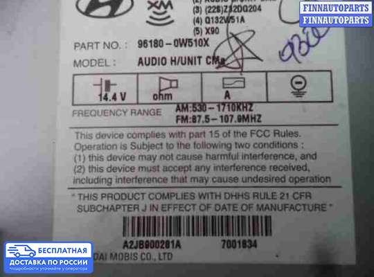 Магнитола на Hyundai Santa Fe II (CM)