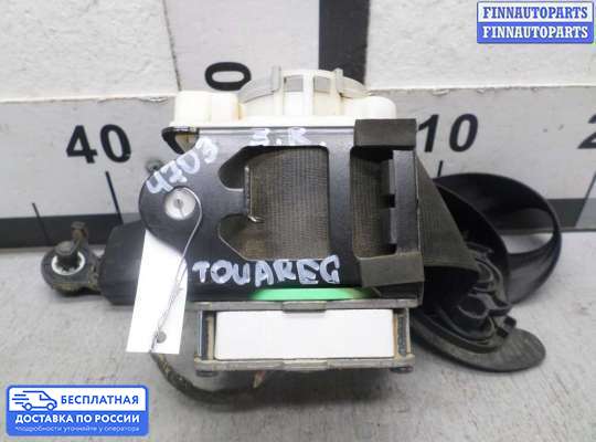 Ремень безопасности на Volkswagen Touareg II (7P)