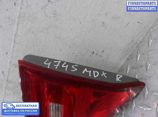 Фонарь крышки багажника на Acura MDX (YD2)