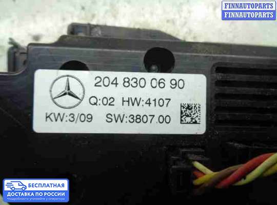 Блок управления печкой на Mercedes-Benz C (W204)