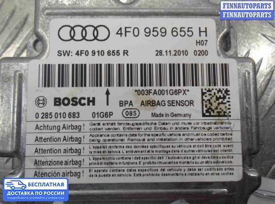 ЭБУ AIRBAG (электронный блок управления подушками безопасности) на Audi A6 (C6)