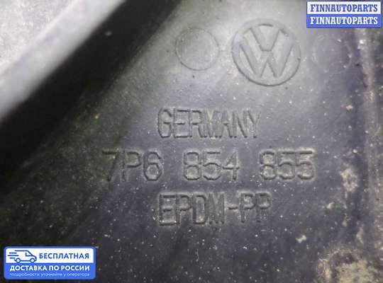 Брызговик колеса (резиновый) на Volkswagen Touareg II (7P)